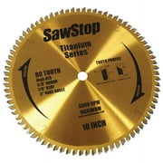 Sawstop Circular Saw Blade,10 in Blade,80 Teeth BTS-P-80HATB