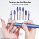 thumbnail image 2 of Juego de brocas de uñas de cerámica de 7 piezas Brocas de repuesto surtidas para máquina d Abanopi Brocas para uñas, 2 of 6