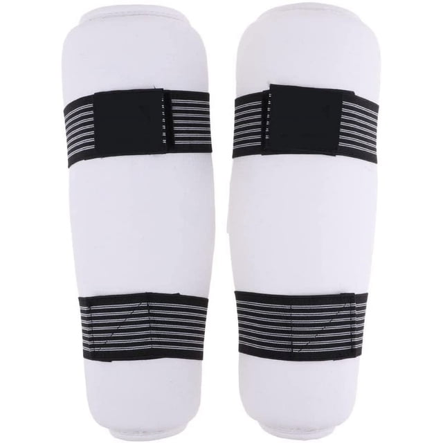 Espinilleras de karate, taekwondo, artes marciales, muay thai, protector de piernas para entrenamiento