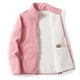 thumbnail image 3 of Kawaii moda coreana invierno hombres mujeres cremallera completa suave Polar chaqueta de lana recreación al aire libre atletismo correr pista abrigo sudaderas con capucha, 3 of 5