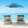 thumbnail image 2 of Gymax 6.5 FT Patio Portable Beach Adjustable Umbrella, 2 of 9
