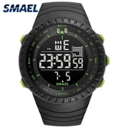 Smael Brand New Electronics Watch Analog Quartz Wristwatch Horloge 50 Meters Waterproof Kol Saati 1237 Digital Alarm Men Watches - Digital Wristwatches