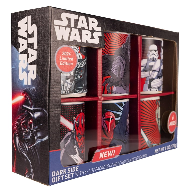 Galerie Star Wars Dark Side 6 Mug Set with Cocoa, 6 oz - Walmart.com
