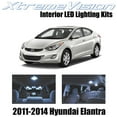 thumbnail image 3 of XtremeVision Interior LED for Hyundai Elantra 2011-2014 4 pcs Blue Interior LED Kit + Installation Tool, 3 of 4