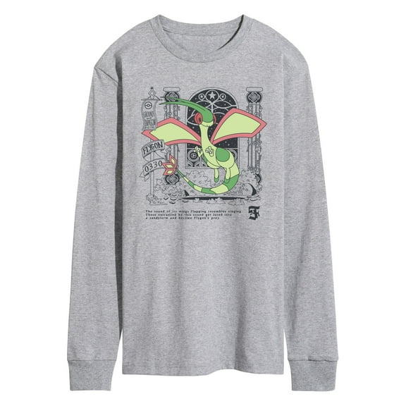 Pokémon - Flygon Medieval - Men's Long Sleeve Graphic T-Shirt