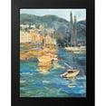 thumbnail image 2 of Stevens, Allayn 12x14 Black Modern Framed Museum Art Print Titled - Harbor Side I, 2 of 5