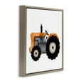 thumbnail image 4 of Stupell Industries Farm Tractor Vehicle Transportation Painting Brown Floater Framed Canvas Art Print Wall Art, 25 x 25, 4 of 10