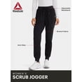 thumbnail image 5 of Reebok Women's Tech Comfort Jogger 4 Pocket Scrub Pant, 1 Pack, S - 3XL, 5 of 14