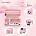 thumbnail image 7 of Fintie Kids Camera Case Compatible with ESOXOFFORE, MINIBEAR, Dylanto, WEEFUN and More Instant Camera for Kids Digital Video Cameras, Hard Carrying Bag with Inner Pocket, Raining Hearts, 7 of 7
