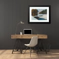 thumbnail image 4 of Stefan Popowski 24x18 Black Modern Framed Museum Art Print Titled - Winter Landscape in the Evening Light (1935), 4 of 5