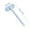 Blue, variant on Long Handle Pet Hair Removal Brush - Cat Hair Scraper for Furniture and Carpets, Reusable Dog Hair Remover Lint Brush for Home Grooming and Cleaning