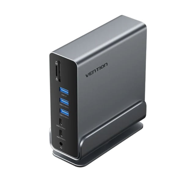Docking Station VENTION VT-TPUH0 16 en 1 Conector USB Tipo C de 10 Gbps RJ45