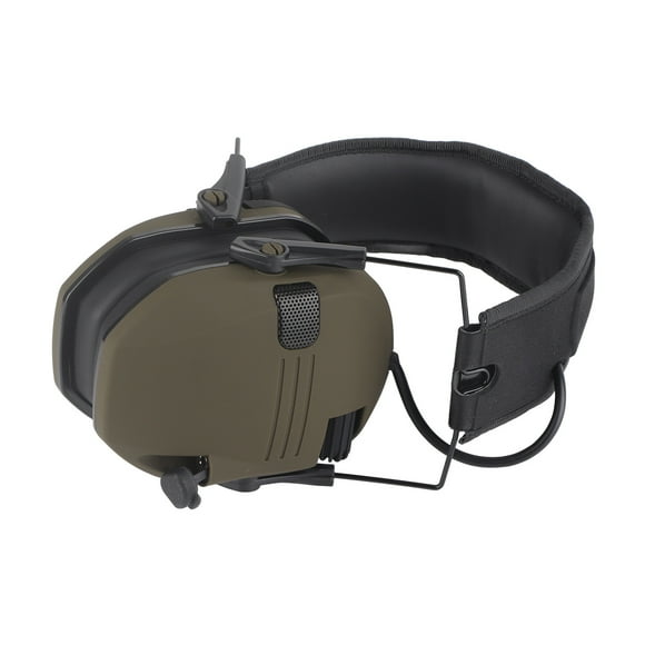 Electronic Earmuffs, Folding Ear Earmuff for Outdoor Black,Khaki,OD Green