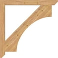 thumbnail image 3 of Ekena Millwork 3 1/2"W x 42"D x 42"H Westlake Slat Smooth Bracket, Western Red Cedar, 3 of 4
