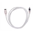 thumbnail image 2 of axGear IEEE Firewire 1394 Cable 4 Pin to 6 Pin 4-6 Pin link Cable Wire 2.5 Ft, 2 of 4
