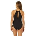thumbnail image 2 of Women's Live In Color High Neck Plunge One Piece Swimsuit, 2 of 9