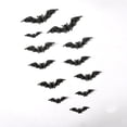 thumbnail image 3 of 48pcs Halloween 3D Bat Stickers Luminous Wall Decorative Decal Stickers, 3 of 8