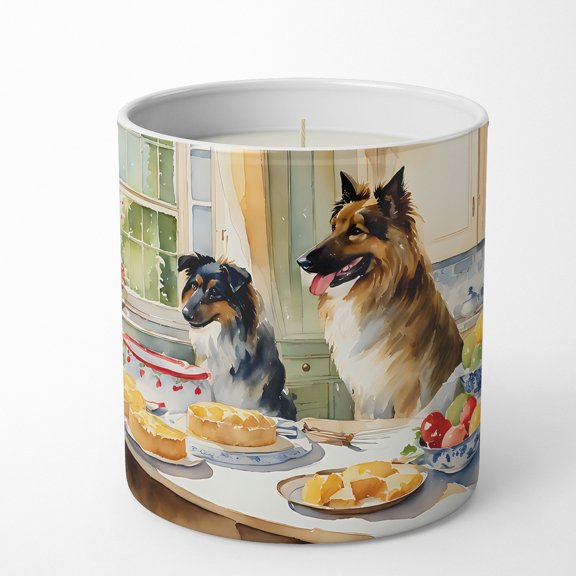Belgian Tervuren Christmas Cookies Decorative Soy Candle 3.25 in x 3.75 in