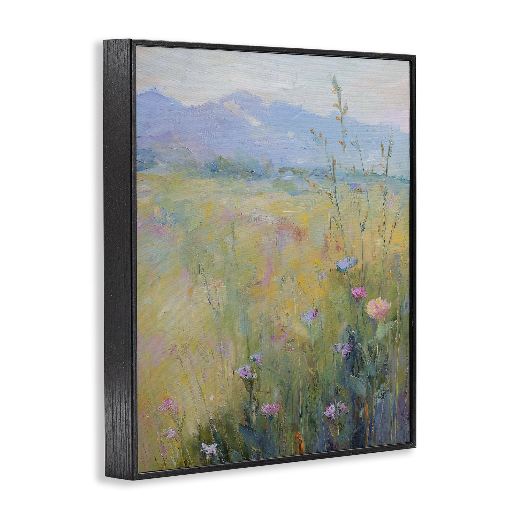 Stupell Industries Peaceful Meadow's Embrace Black Framed Giclee Art, design by Svetlana Aleynikova