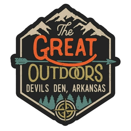 

Devils Den Arkansas The Great Outdoors Design 2-Inch Fridge Magnet