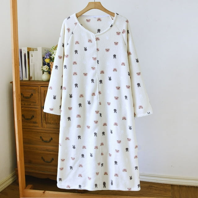 Pijama de manga larga para mujer, estilo informal, con estampado a cuadros, cuello en V, manga larga, para estar en casa, de poliéster