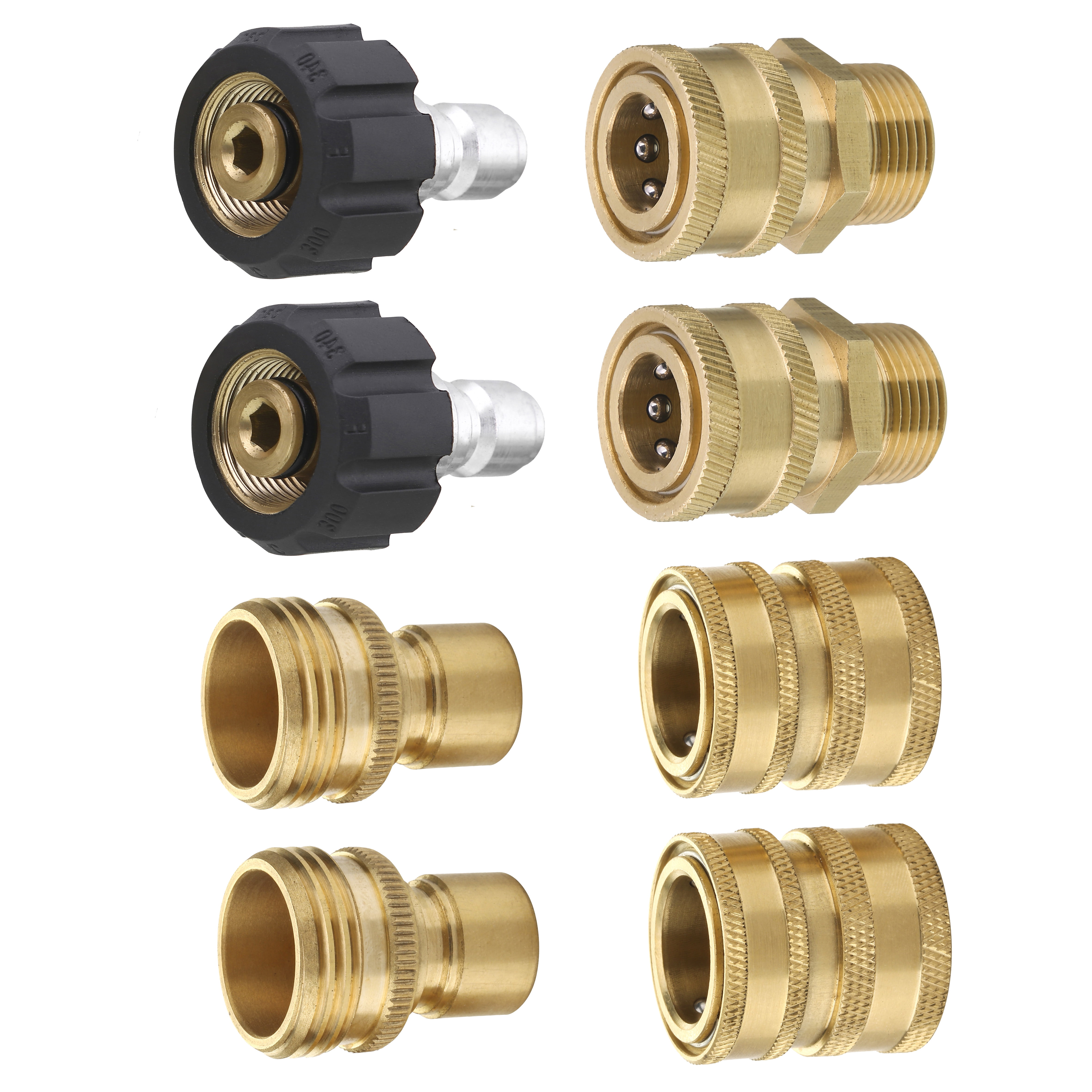 Quick Disconnect Kit M22 Swivel Mingle Ultimate Pressure Washer Adapter Set 