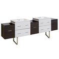thumbnail image 1 of Imaginations Américaines 88.5 pouces W Vanity Set  Gris, 1 of 1