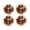 B, variant on Thanksgiving Paper Plates 24 Pack Disposable Pumpkin Maple Leaf Design Fall Party Supplies - Food Grade Holiday Gathering(A-S)