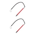 thumbnail image 4 of Seitruly Bolígrafos de pantalla táctil Stylus portátiles con cuerda elástica resistiva tabletas universales juegos Smartphone máquina recreativa Rojo 2piezas, 4 of 5