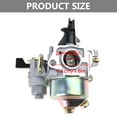 thumbnail image 3 of Carburetor Kit Replacement for GX160 GX200 GX120 Engine Water Pump Pressure Washer Carburetor with Mounting Gaskets, 3 of 8