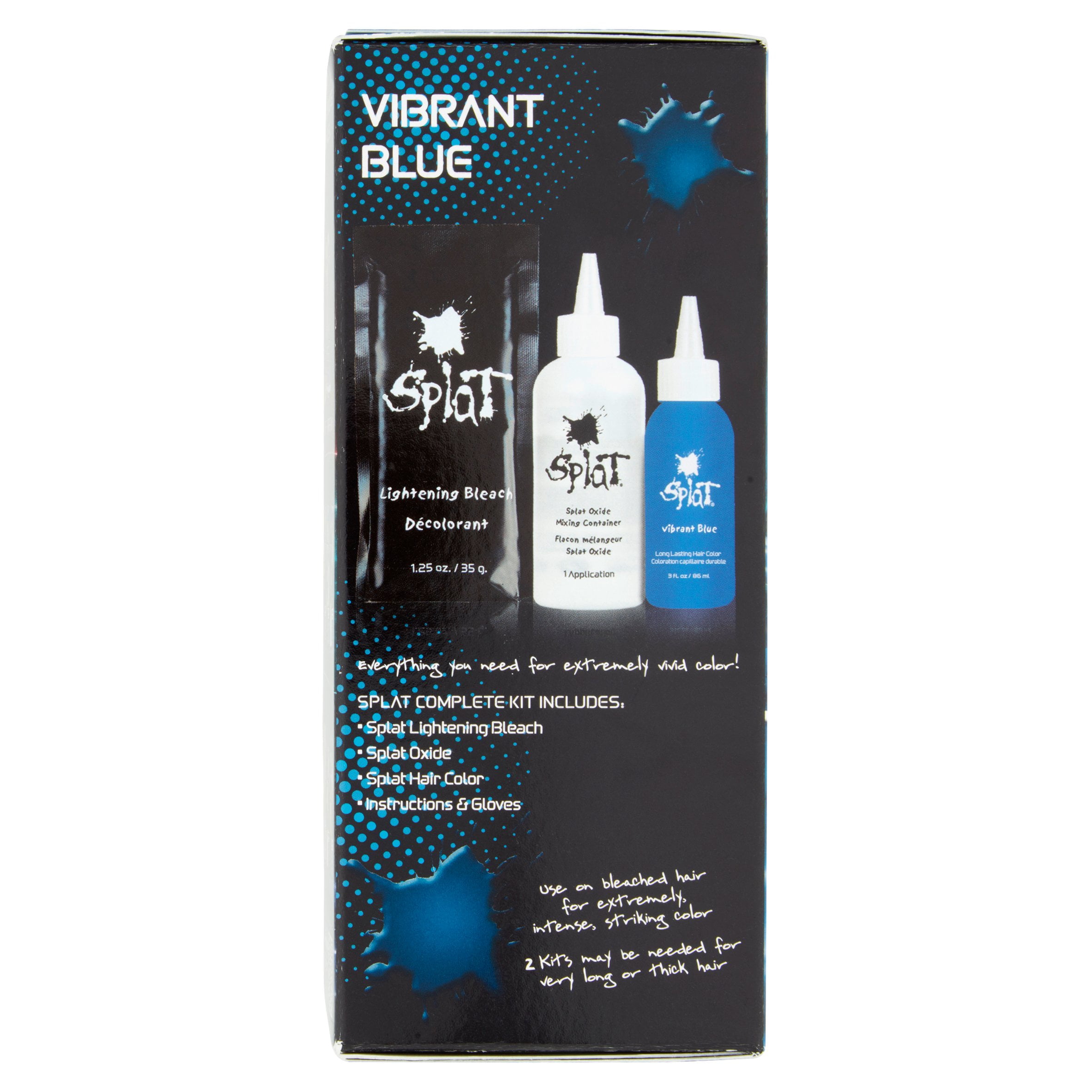 Splat 30 Wash Vibrant Blue Hair Color Tiendamia Com
