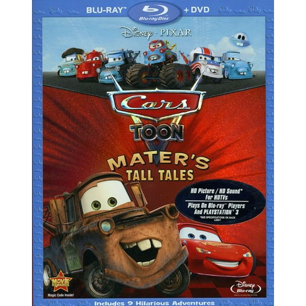 Cars Toon Mater S Tall Tales Blu Ray Dvd Walmart Com Walmart Com
