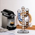 thumbnail image 3 of Soporte Para Cápsulas Nespresso, Soporte Para Cápsulas De Café De Acero Inoxidable, Dispensador De Cactus, Torre Dispensadora De Café, Compatible Con Soporte Noticed HA013845-00, 3 of 5