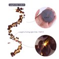 thumbnail image 3 of Bangcool 6.56ft Artificial Vine Decorative Lifelike Fake Garland with 9.84ft String Light, 3 of 10