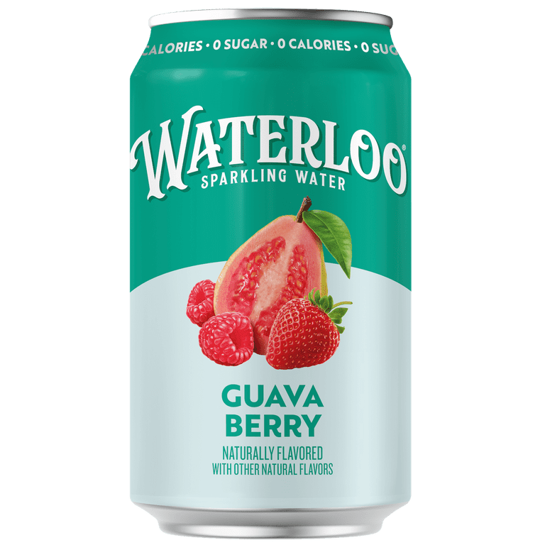 Waterloo Guava Berry Sparkling Water, 12 fl oz, 12 Pack photo 7