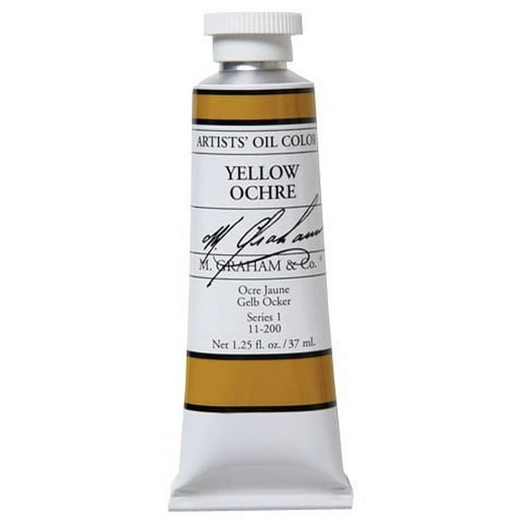 M. Graham Oil Color 37ml - Yellow Ochre