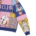 thumbnail image 5 of Jojo's Bizarre Adventure Golden Wind Character Panel Long Sleeve Hooded Sweatshirt-3XL, 5 of 7