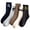 5 Color#1, variant on Warm Winter Cozy Thermal Thick Socks,,Text Pattern Warm Thermal Socks,Winter Thick Warm Hiking Cozy Crew Comfy Boot Socks for Men,Size One Size,5 Pairs