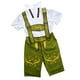 thumbnail image 1 of Bávaro Suspender Sunnimix Lederhosen Constume Verde M, 1 of 8