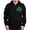Black, variant on CafePress - Shamrock Of Shamrocks Zip Hoodie (Dark) - Zip Hoodie, Classic Hooded Sweatshirt with Metal Zipper
