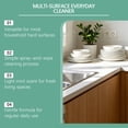 thumbnail image 5 of Multi-Surface Everyday Cleaner Spray - 150ml Mint Scent - Kitchen Bathroom Floor Countertop Cleaner - Removes Dirt Streak Free Gentle Formula, 5 of 9