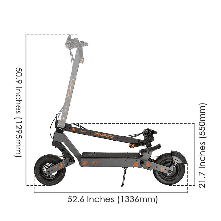 KUKIRIN G4 Electric Scooter | 1200WH Power | 2000W Motor, 2000W Electric Scooter for Adult, Max 43 Miles Range & 43 MPH Speed, 11" Off-Road Tires, Foldable E Scooter with Dual Disk Brak