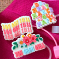thumbnail image 4 of Biddlebee Silicone Straw Toppers for Tumblers Drinkware Accessory, Inspirational (3 Pack), 4 of 11