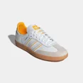 thumbnail image 1 of ID1479 Adi-das Originals Samba OG Footwear White Crystal White Crew Yellow (Men's, 1 of 6