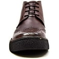 thumbnail image 3 of British Collection Playboy Classic Wingtip Chukka Black Leather Boot, 3 of 5