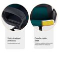 thumbnail image 6 of Bestoffice Ergonomic High Back PU Leather Gaming Chair with Lumbar Support and Footrest, Black, 6 of 7