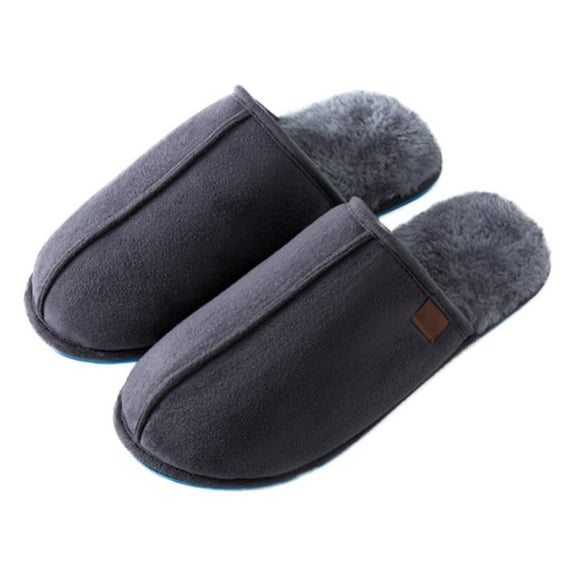 Roxoni Men's Soft Warm Inner Furr Comfort House Slipper