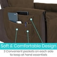 thumbnail image 4 of Vive Waterproof Recliner Cover for Small Chairs, Washable Furniture Incontience Pad, Gray, 4 of 9