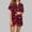 Red, variant on Vetsdori Womens Loungewear Pajama Sets 2 Pieces Nightwear Sleepwear Gifts for Girlfriend Soft Spring Valentines Pajamas for Women Collared,Red