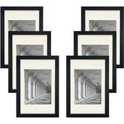 Studio 500~11 x 17 Black Distressed Poster and Document Frames from Our Distressed Collection (MDF2915), 6-Pack